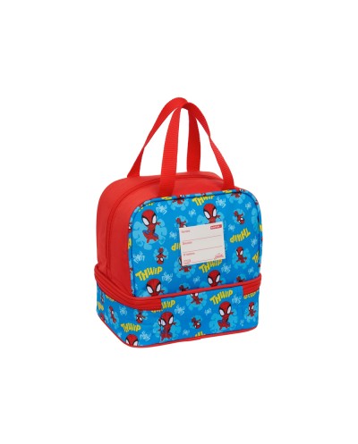 Portameriendas safta spidey 200x200x150 mm