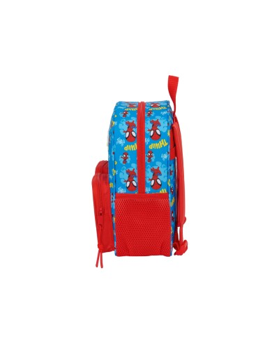 Mochila safta guarderia bolsillos adaptable a carro spidey 270x220x100 mm