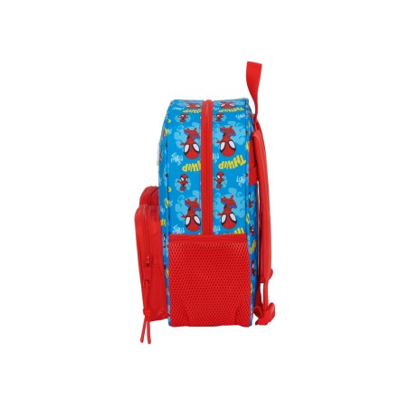 Mochila safta guarderia bolsillos adaptable a carro spidey 270x220x100 mm