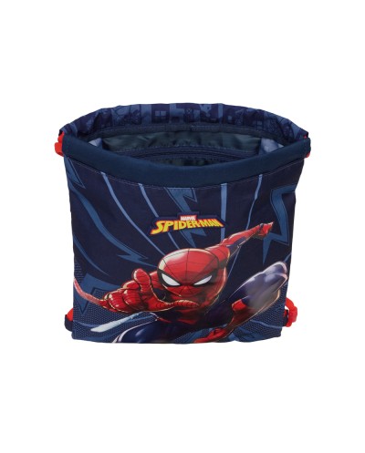 Saco plano safta junior spiderman 340x260x10 mm
