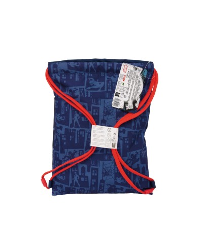 Saco plano safta junior spiderman 340x260x10 mm