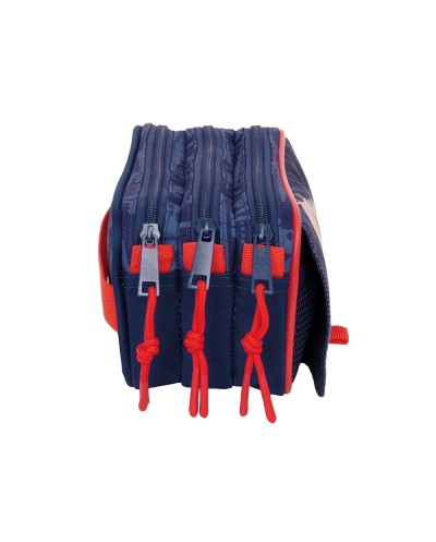 Bolso escolar portatodo safta triple big spiderman 100x215x80 mm