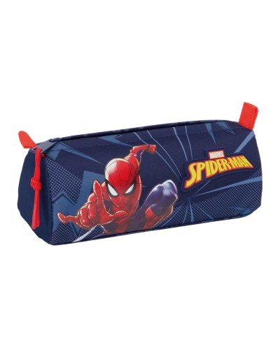 Bolso escolar portatodo safta silicona spiderman 80x210x70 mm