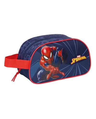 Neceser safta con asa adaptable a carro spiderman 150x260x120 mm