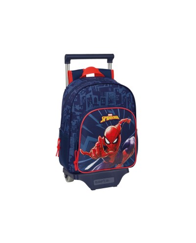 Mochila safta infantil adaptable a carro spiderman 330x270x100 mm