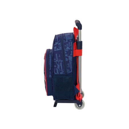 Mochila safta infantil adaptable a carro spiderman 330x270x100 mm