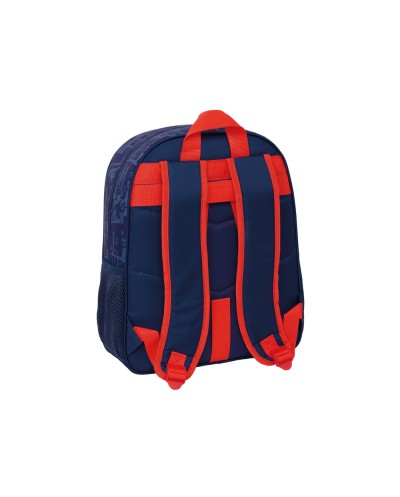 Mochila 524 safta con carro 705 spiderman 330x270x100 mm
