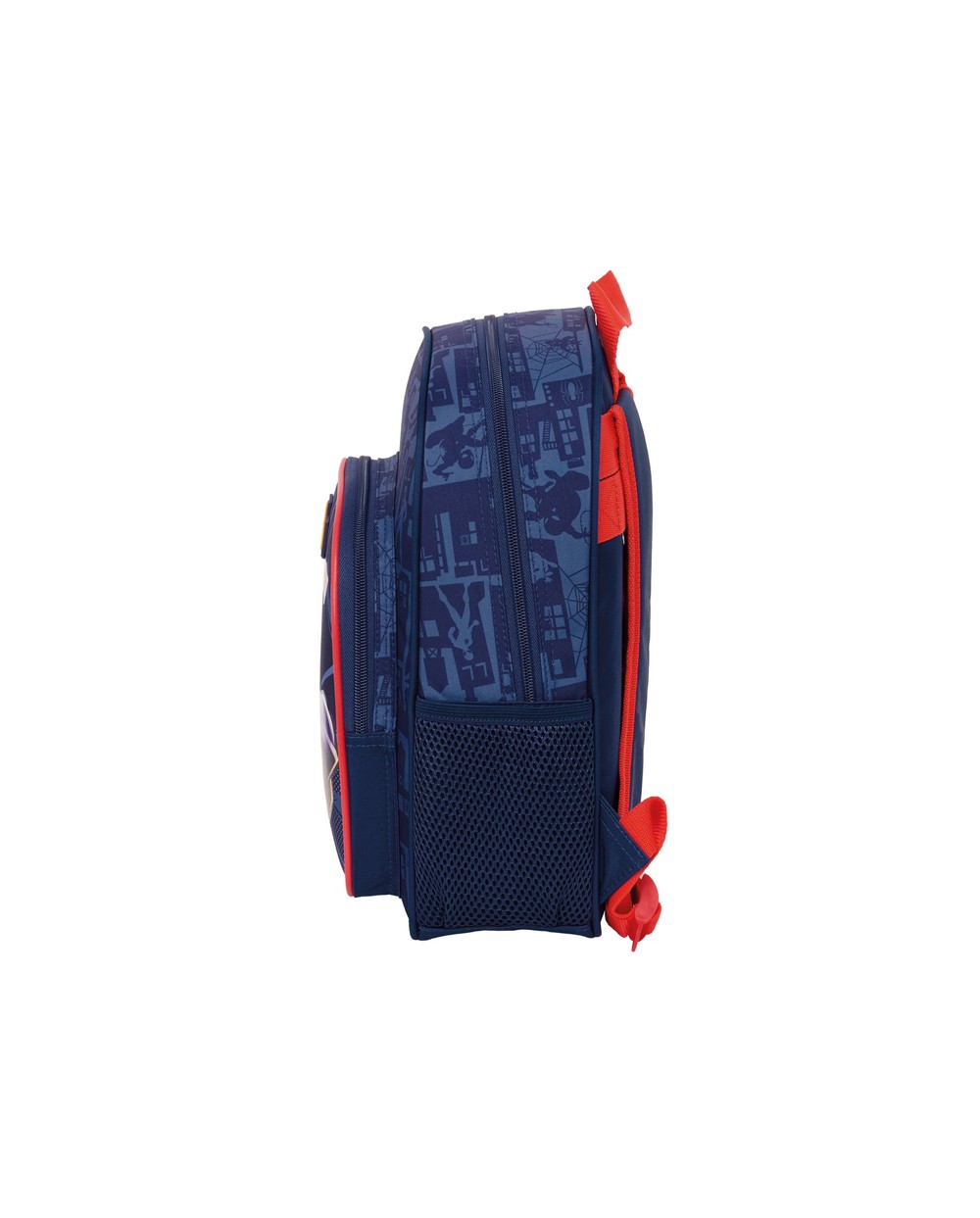 Mochila safta junior adaptable a carro spiderman 380x320x120 mm