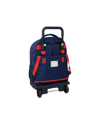 Mochila safta grande con ruedas compact extraible spiderman 450x330x220 mm