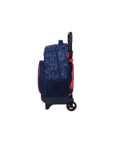 Mochila safta grande con ruedas compact extraible spiderman 450x330x220 mm