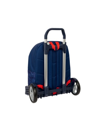 Mochila 774 safta con carro evolution spiderman 420x330x150 mm