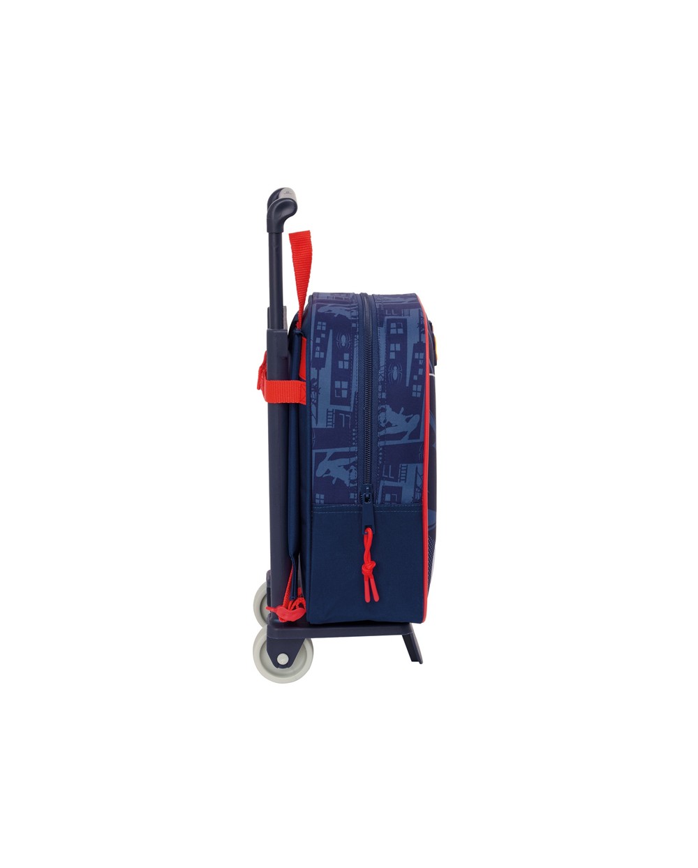 Mochila 232 safta con carro 805 spiderman 270x220x100 mm