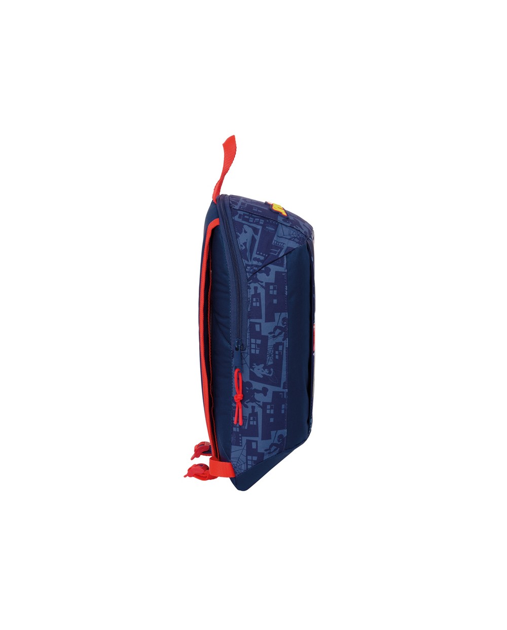 Mochila safta mini con cremallera vertical spiderman 390x220x100 mm