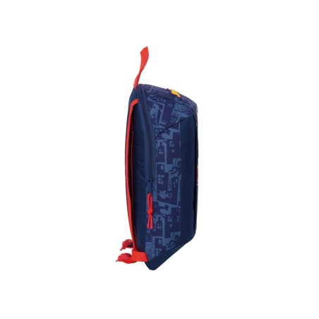 Mochila safta mini con cremallera vertical spiderman 390x220x100 mm
