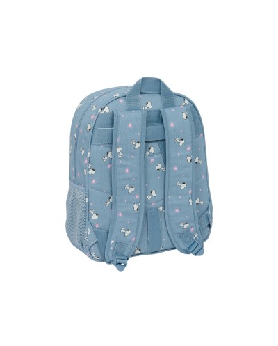 Mochila 185 safta con carro 705 snoopy 340x260x110 mm