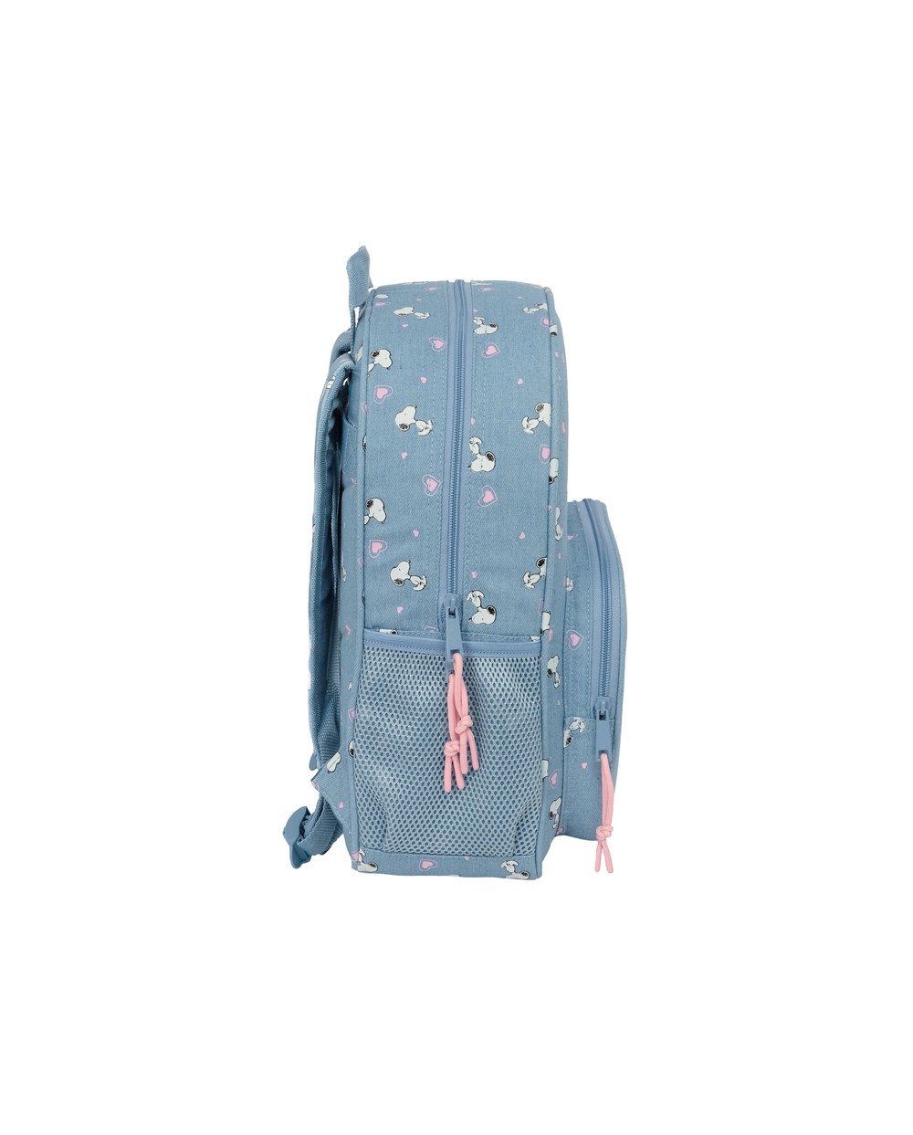 Mochila 185 safta con carro 705 snoopy 340x260x110 mm