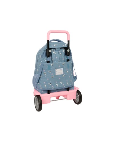 Mochila safta grande con ruedas compact evolution extraible snoopy 450x330x220 mm