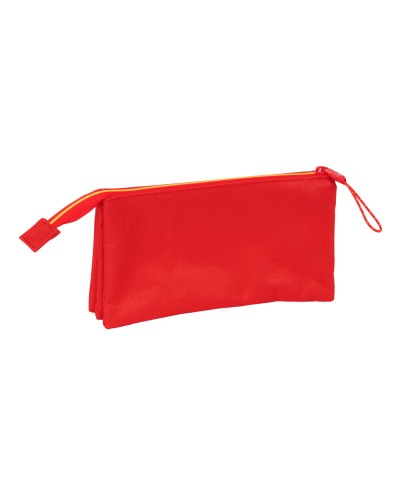 Bolso escolar portatodo safta triple seleccion espanola 120x220x30 mm