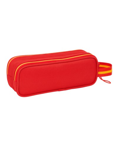 Bolso escolar portatodo safta doble cremallera seleccion espanola 80x210x60 mm