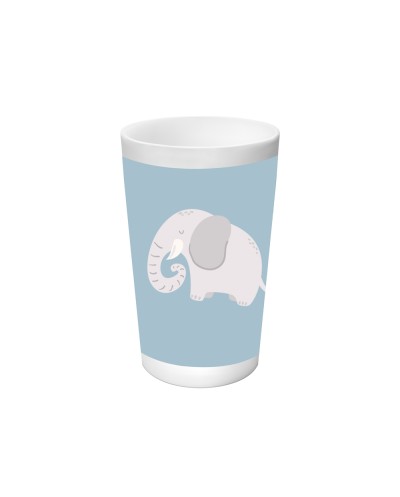 Set de platos cubiertos y vaso safta preescolar 260x260x90 mm