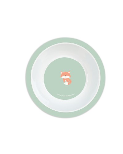 Set de platos cubiertos y vaso safta preescolar 260x260x90 mm