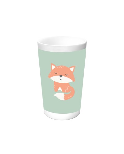 Set de platos cubiertos y vaso safta preescolar 260x260x90 mm