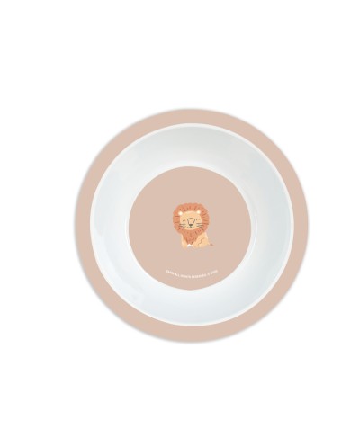 Set de platos cubiertos y vaso safta preescolar 260x260x90 mm