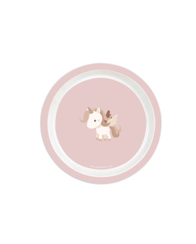 Set de platos cubiertos y vaso safta preescolar 260x260x90 mm