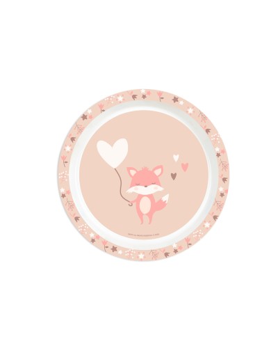 Set de platos cubiertos y vaso safta preescolar 260x260x90 mm