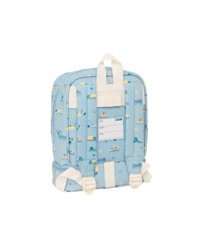 Mochila safta infantil con asas preescolar 280x220x80 mm