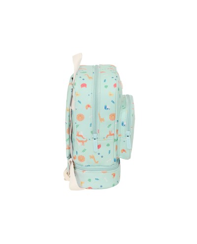 Mochila safta infantil con asas preescolar 280x220x80 mm