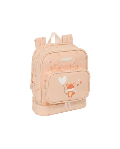 Mochila safta infantil con asas preescolar 280x220x80 mm