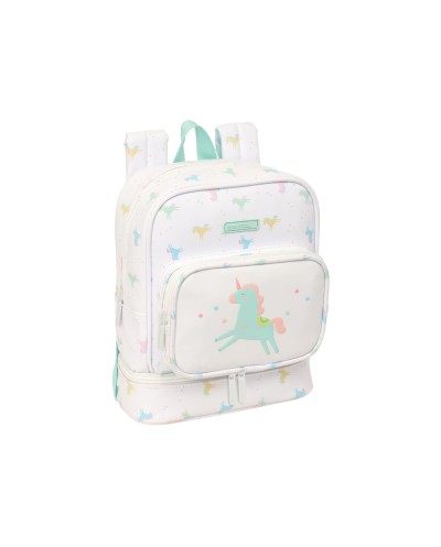 Mochila safta infantil con asas preescolar 280x220x80 mm