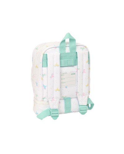 Mochila safta infantil con asas preescolar 280x220x80 mm