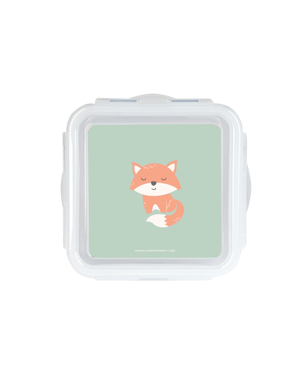 Fiambrera safta preescolar 75x130x130 mm