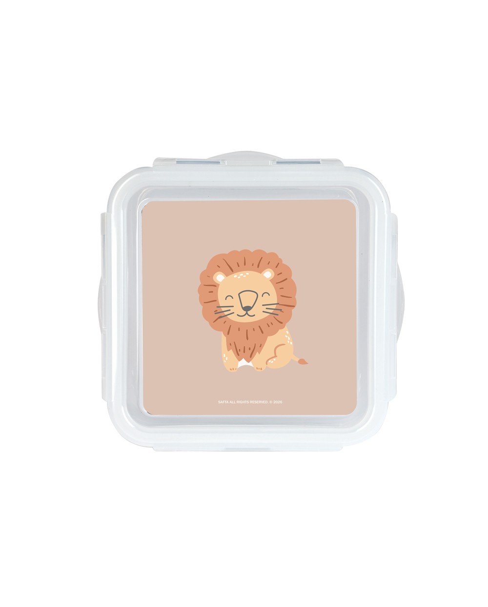 Fiambrera safta preescolar 75x130x130 mm