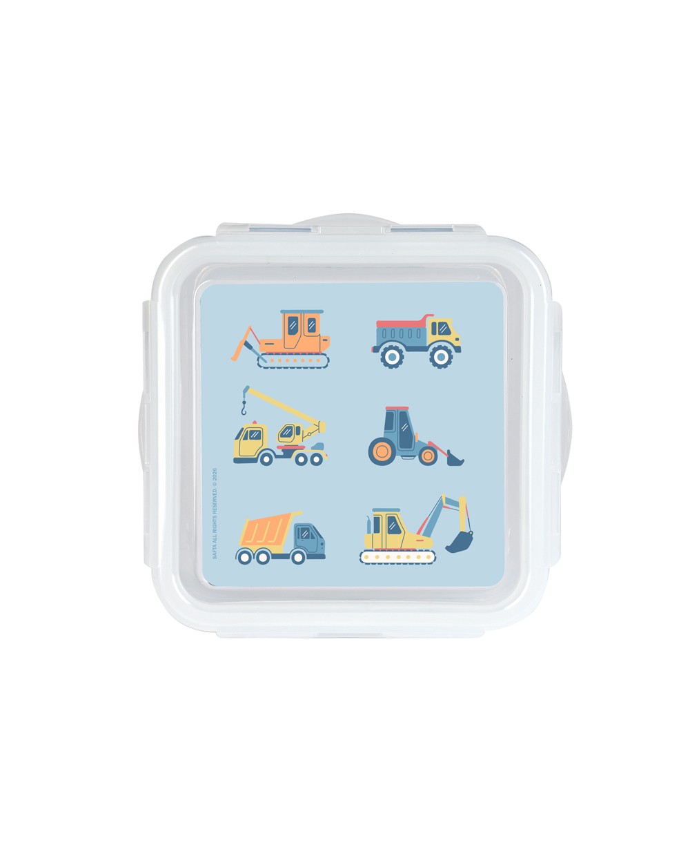 Fiambrera safta preescolar 75x130x130 mm