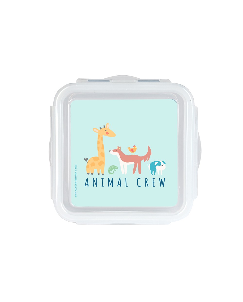 Fiambrera safta preescolar 75x130x130 mm