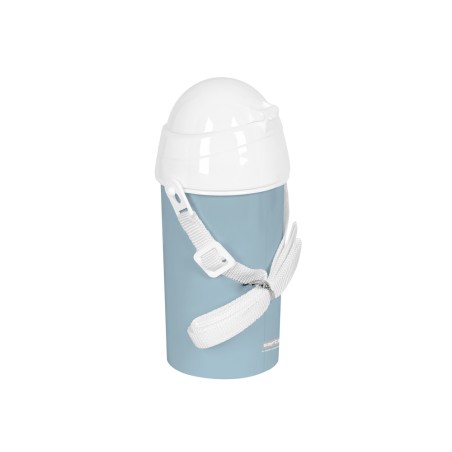 Botella portaliquidos safta 500 ml apertura automatica con pajita preescolar