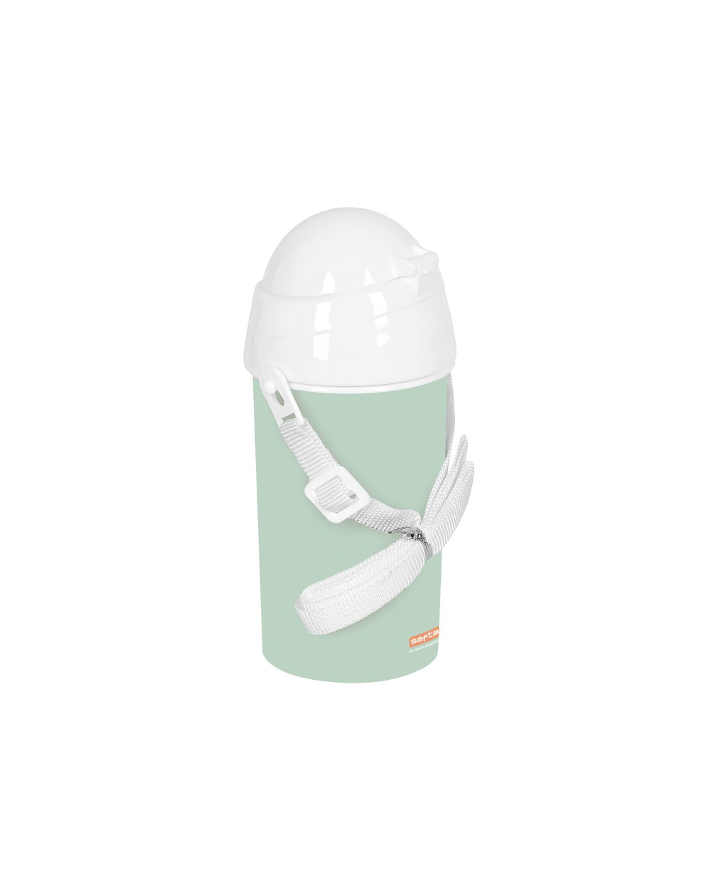 Botella portaliquidos safta 500 ml apertura automatica con pajita preescolar