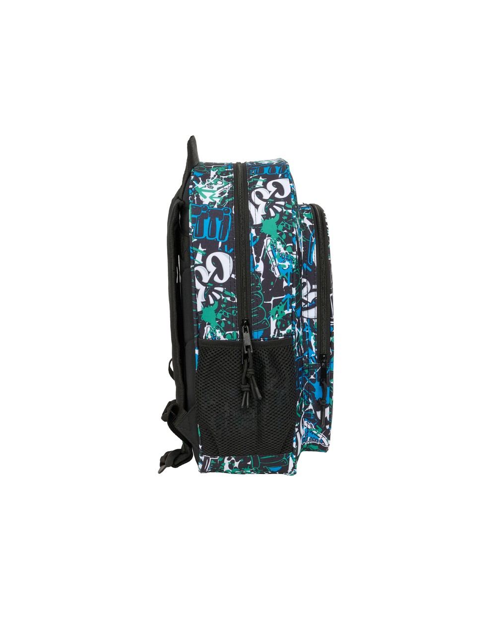 Mochila safta junior adaptable a carro graffiti 380x320x120 mm