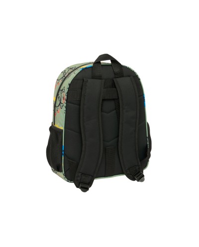 Mochila safta junior adaptable a carro graffiti 380x320x120 mm