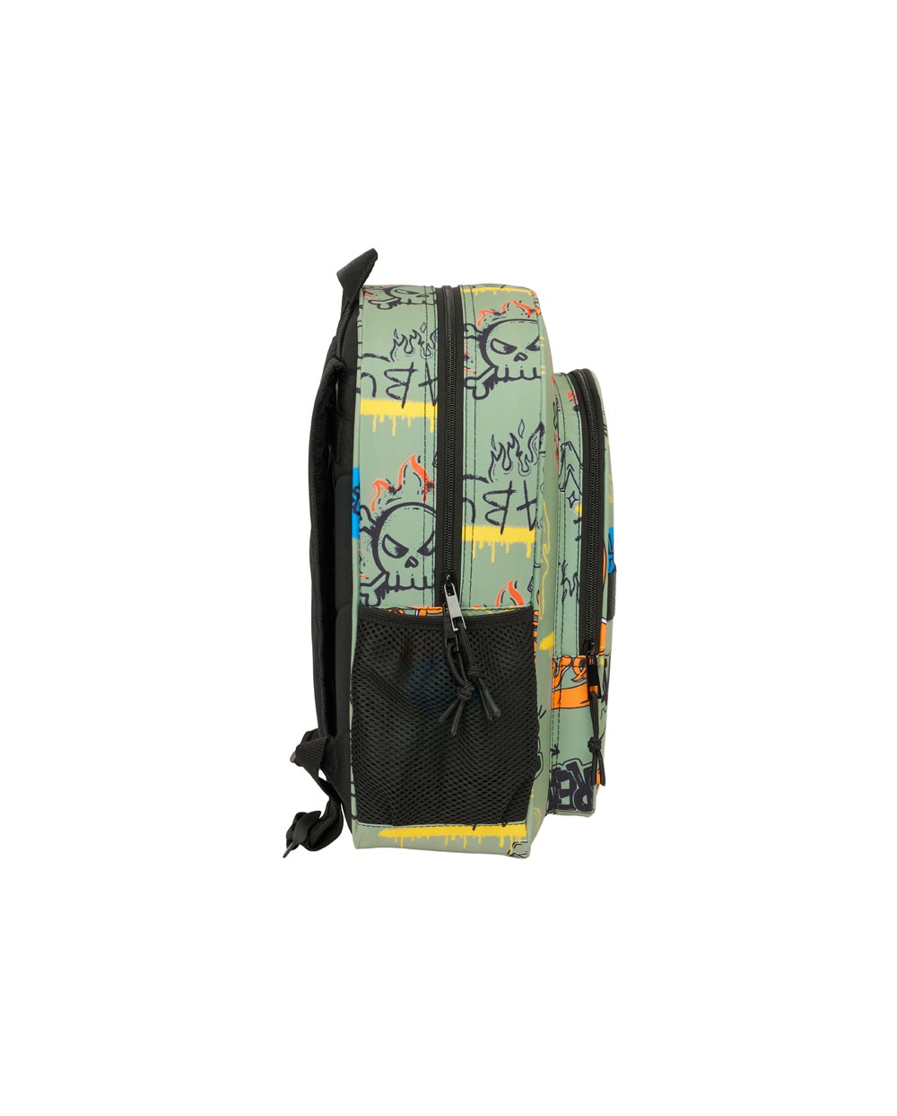 Mochila safta junior adaptable a carro graffiti 380x320x120 mm
