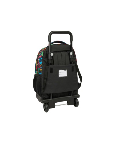 Mochila safta grande con ruedas compact extraible graffiti 450x330x220 mm