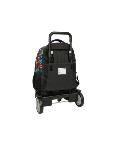 Mochila safta grande con ruedas compact evolution extraible graffiti 450x330x220 mm