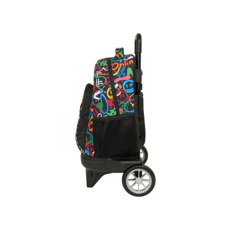 Mochila safta grande con ruedas compact evolution extraible graffiti 450x330x220 mm