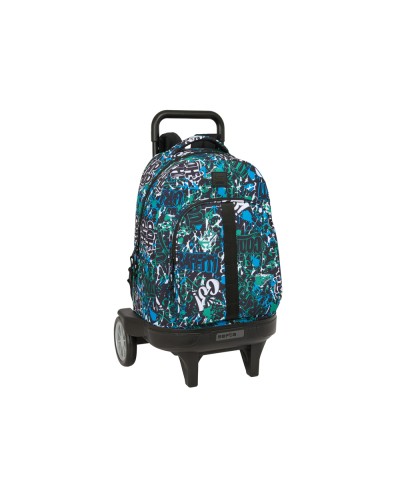 Mochila safta grande con ruedas compact evolution extraible graffiti 450x330x220 mm
