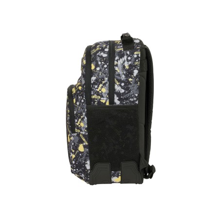 Mochila safta doble con cantoneras adaptable a carro graffiti 420x320x150 mm