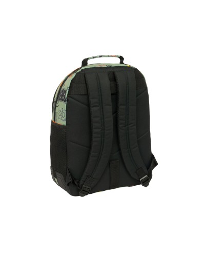 Mochila safta doble con cantoneras adaptable a carro graffiti 420x320x150 mm