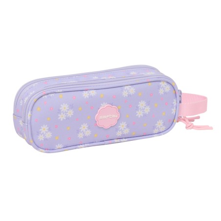 Bolso escolar portatodo safta doble elastica bouquet 80x210x60 mm